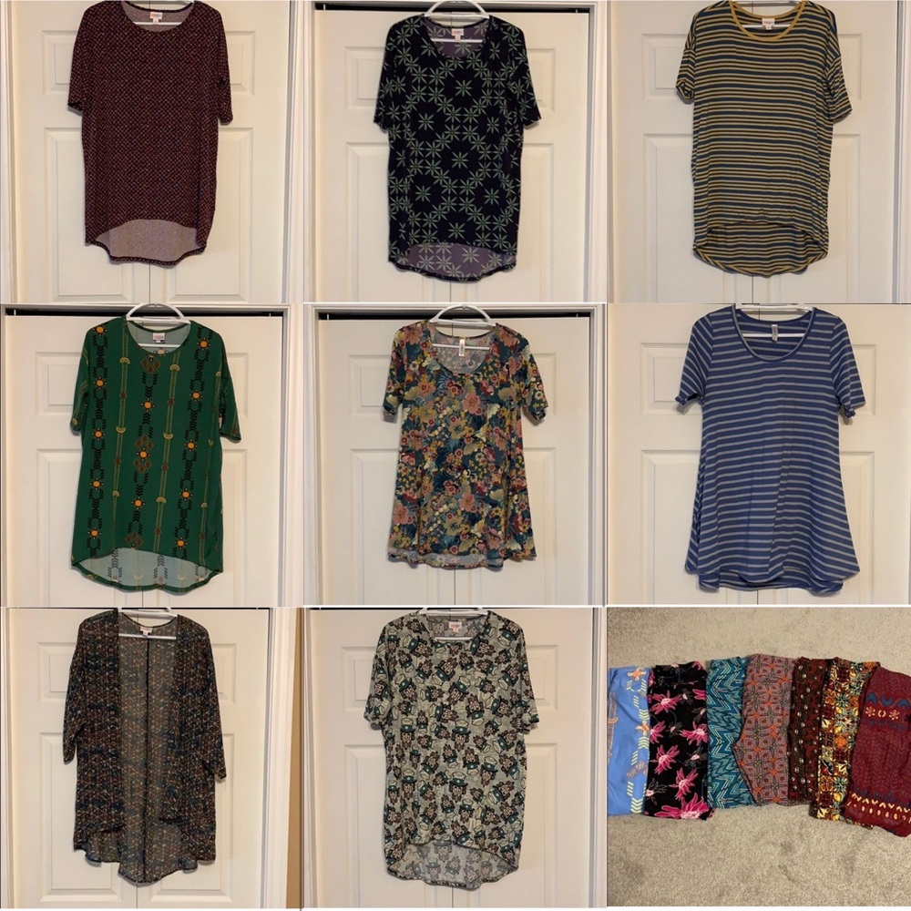 Lot of LulaRoe— Leggings and Tops